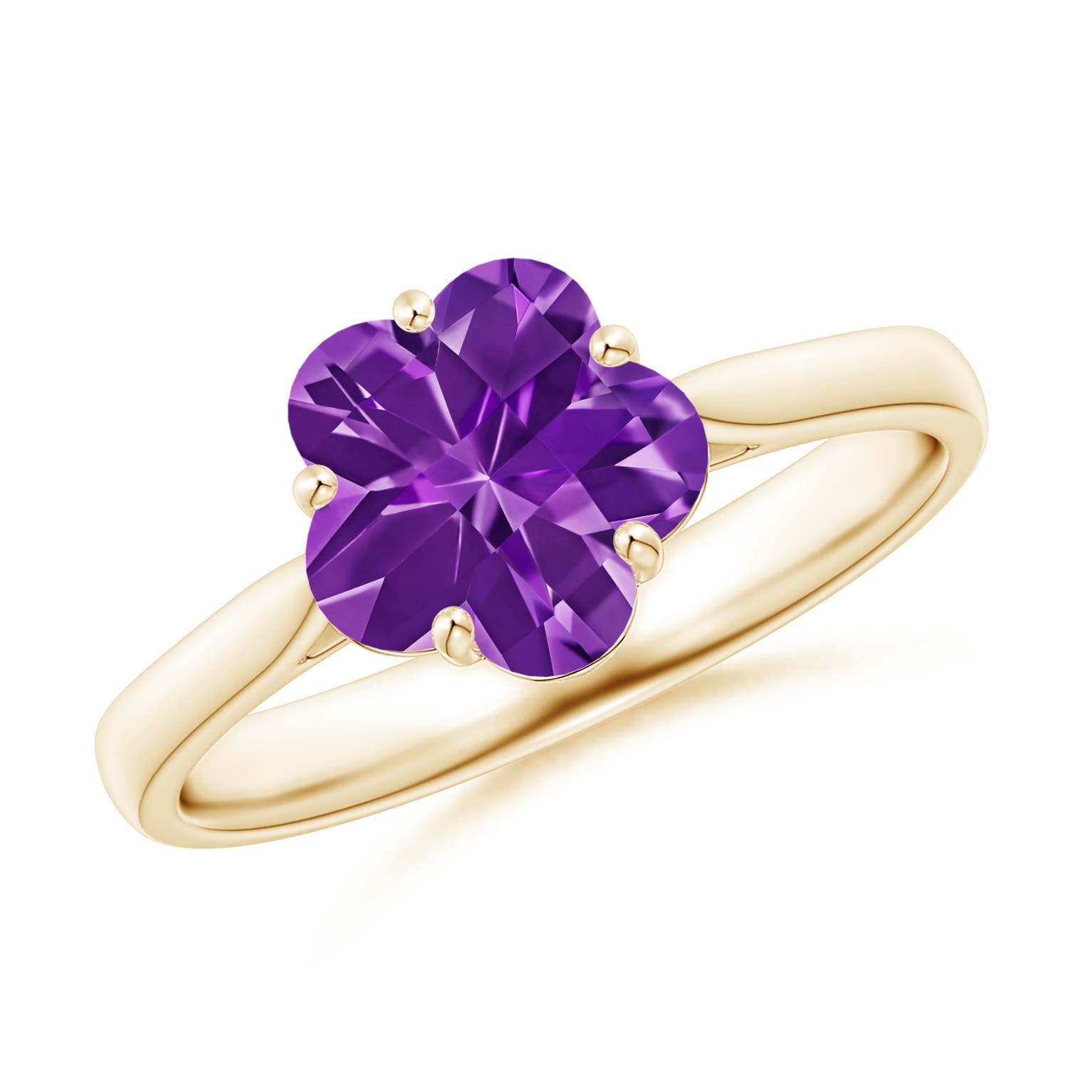 AAAA - Amethyst / 1.6 CT / 14 KT Yellow Gold