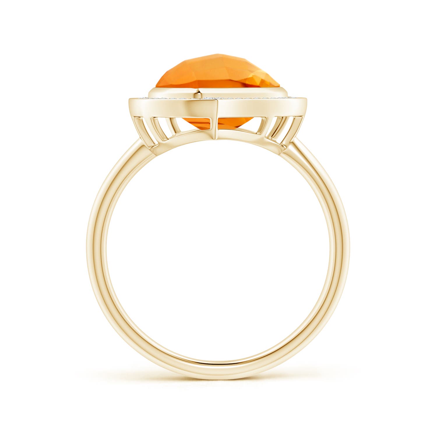 AAAA - Citrine / 5.65 CT / 14 KT Yellow Gold