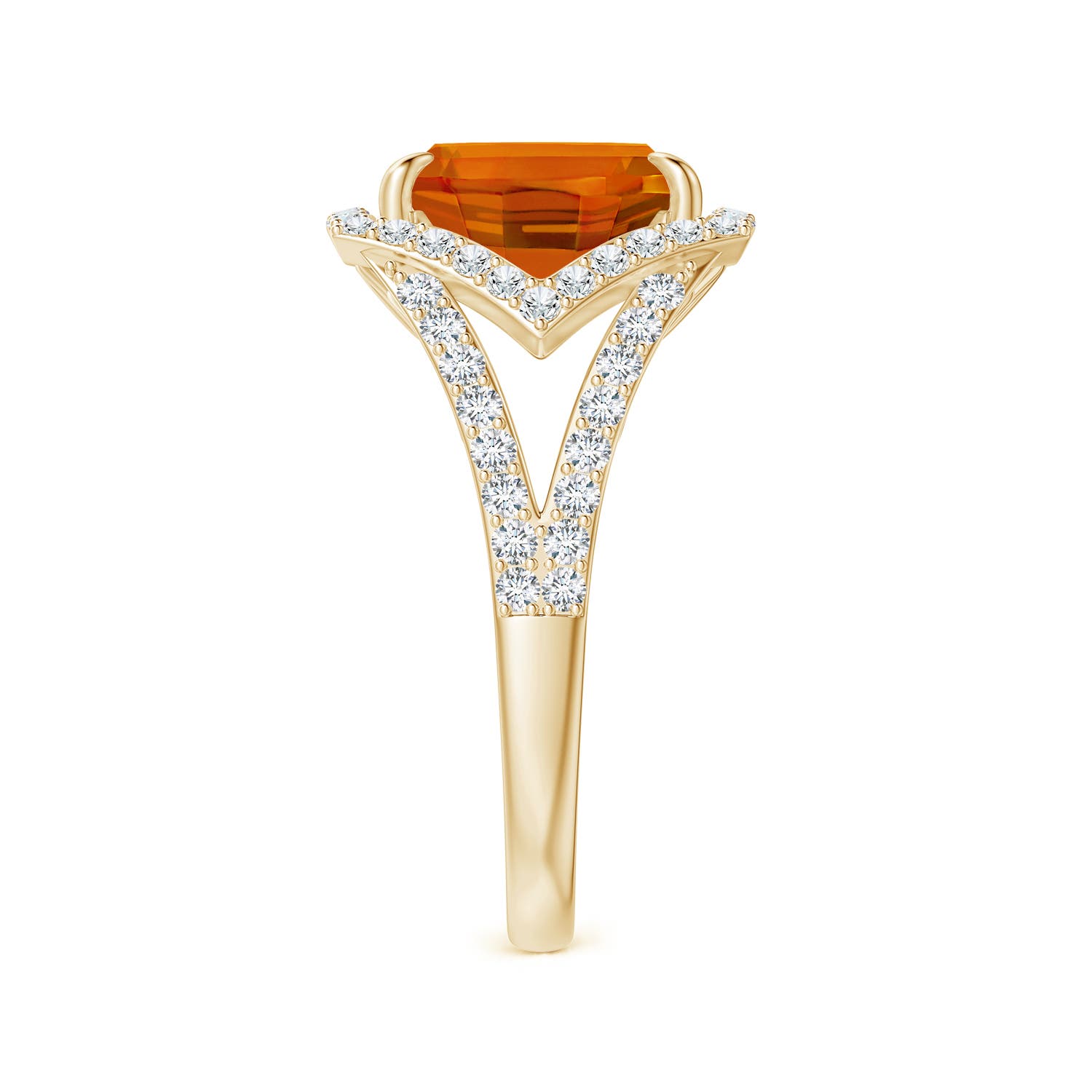 AAAA - Citrine / 5.22 CT / 14 KT Yellow Gold