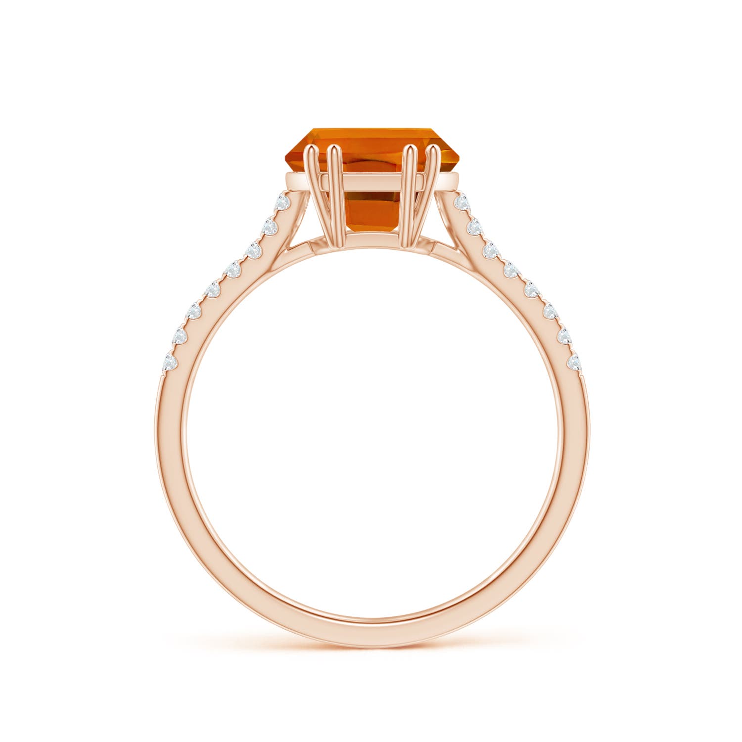 AAAA - Citrine / 3.03 CT / 14 KT Rose Gold