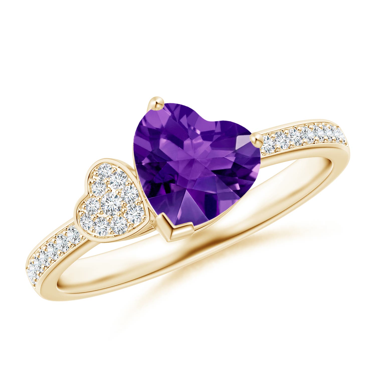 AAAA - Amethyst / 1.64 CT / 14 KT Yellow Gold