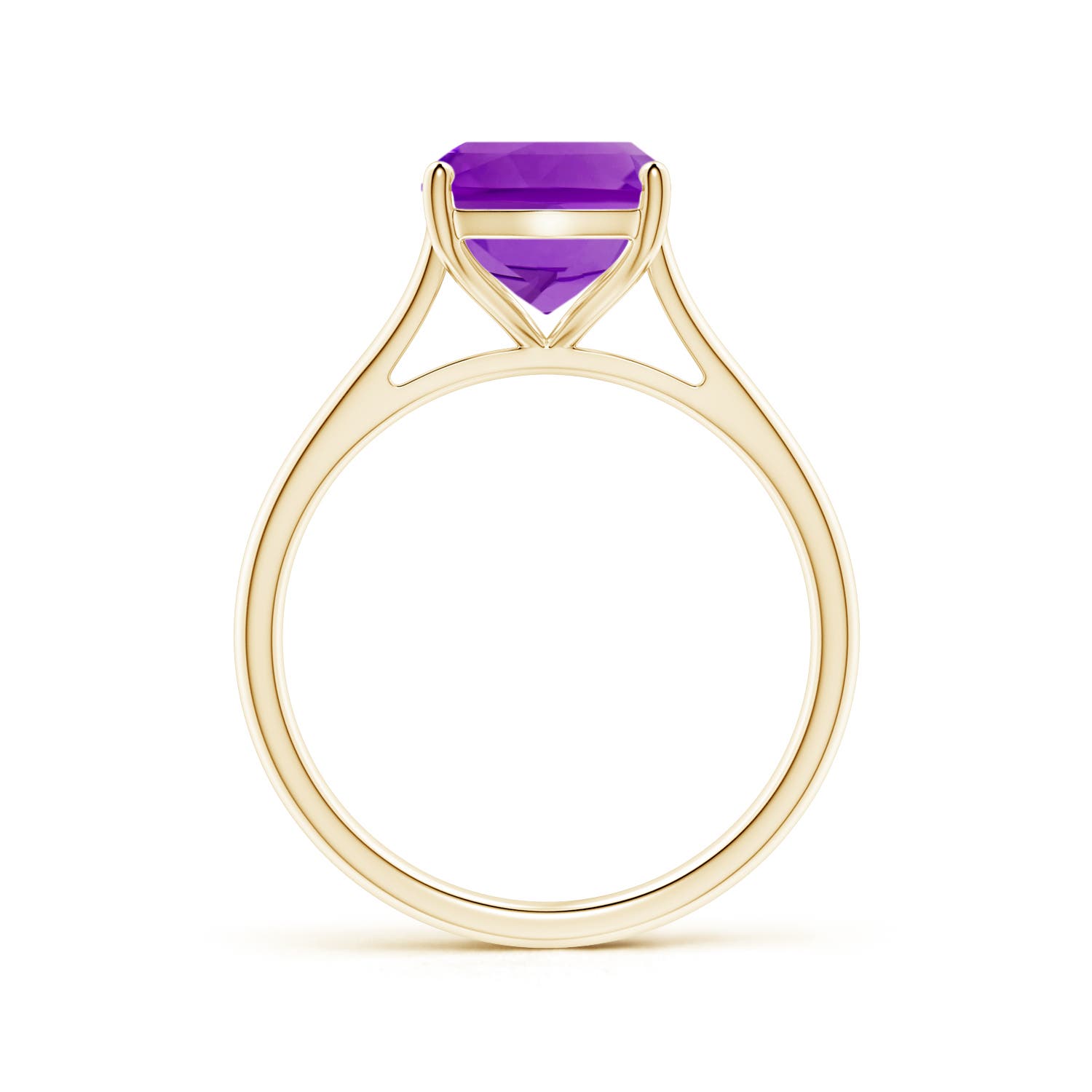 AAAA - Amethyst / 2.8 CT / 14 KT Yellow Gold