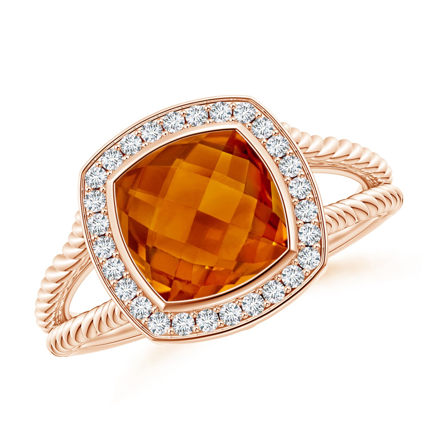 AAAA - Citrine / 2.67 CT / 14 KT Rose Gold