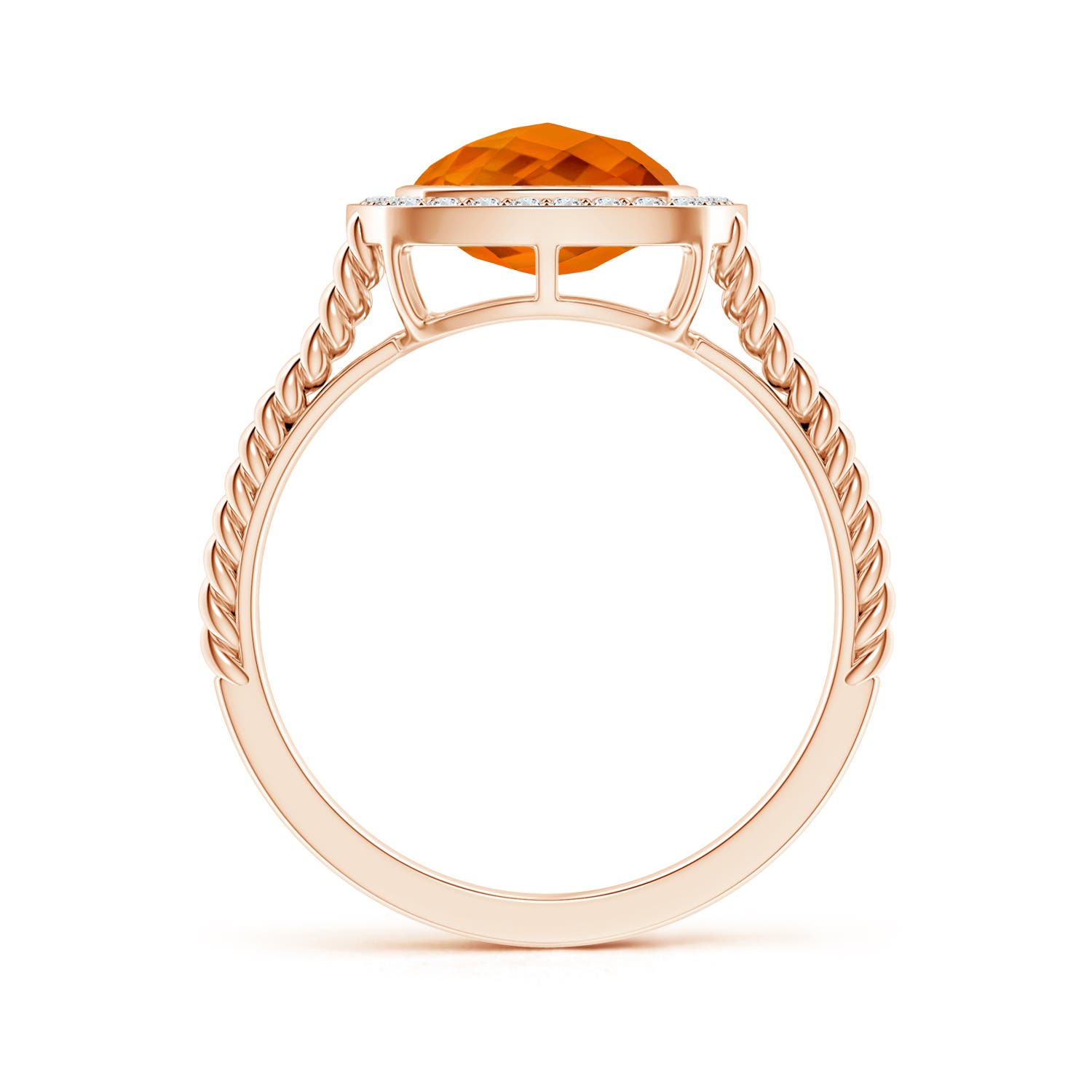 AAAA - Citrine / 2.67 CT / 14 KT Rose Gold