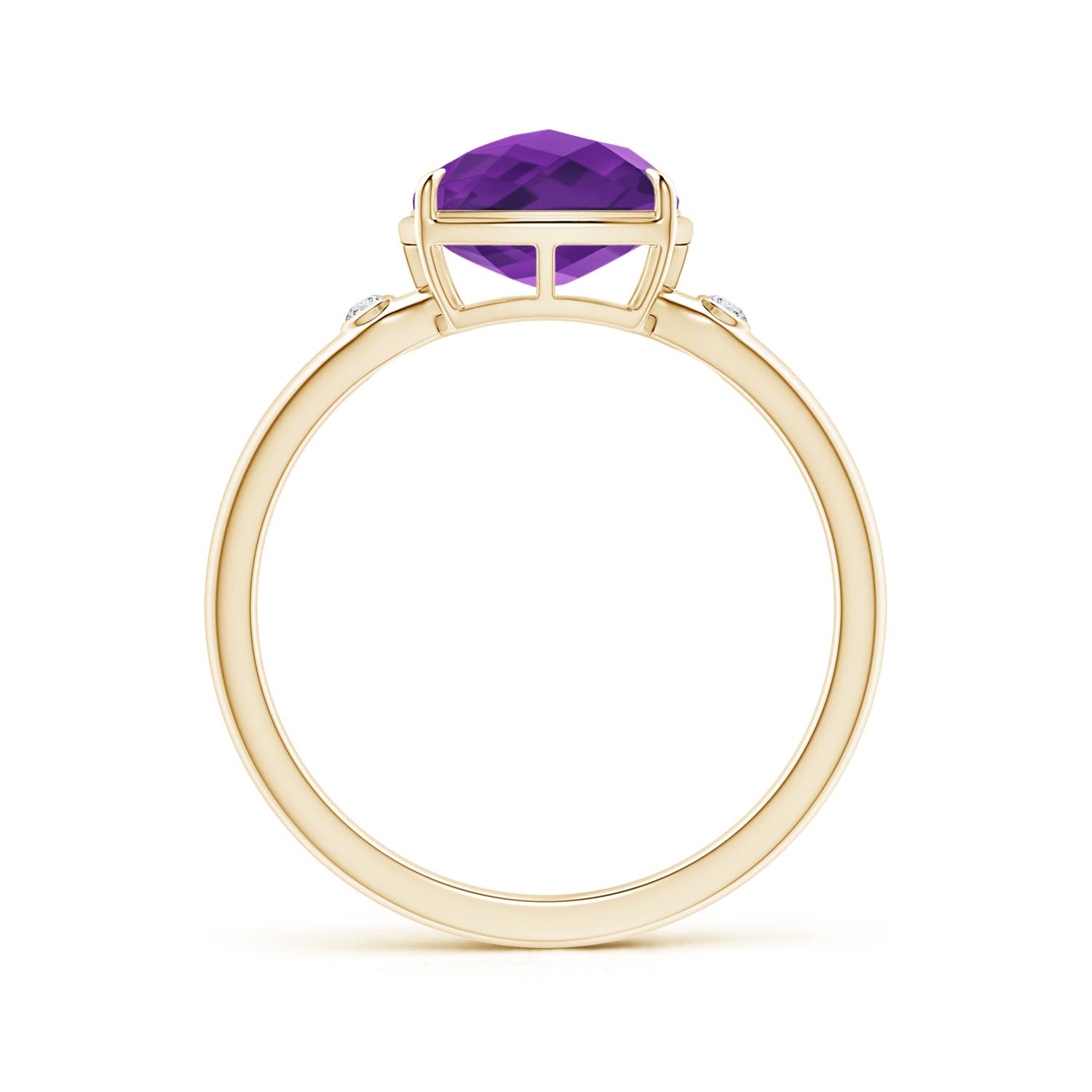 AAAA - Amethyst / 2.54 CT / 14 KT Yellow Gold