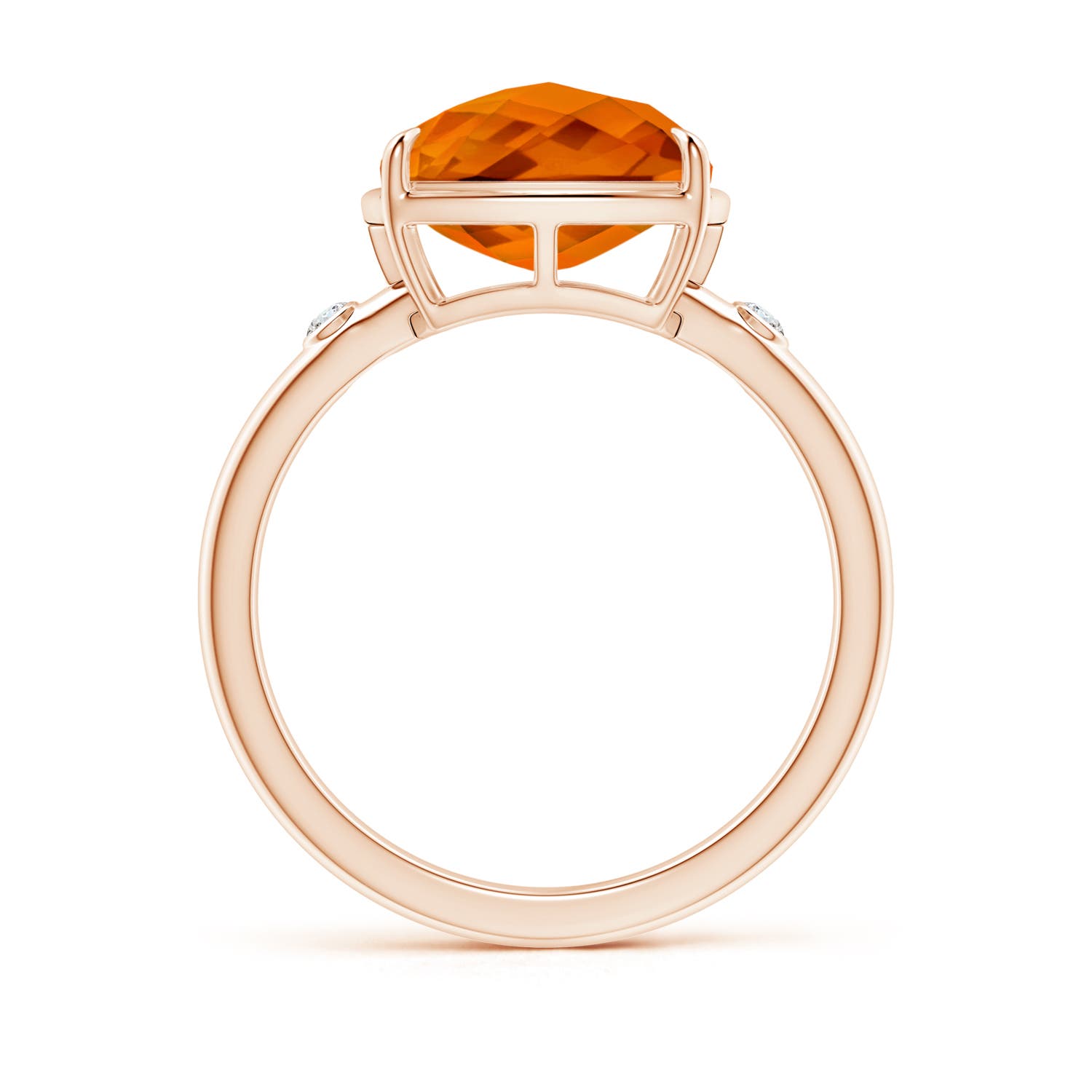 AAAA - Citrine / 4.05 CT / 14 KT Rose Gold