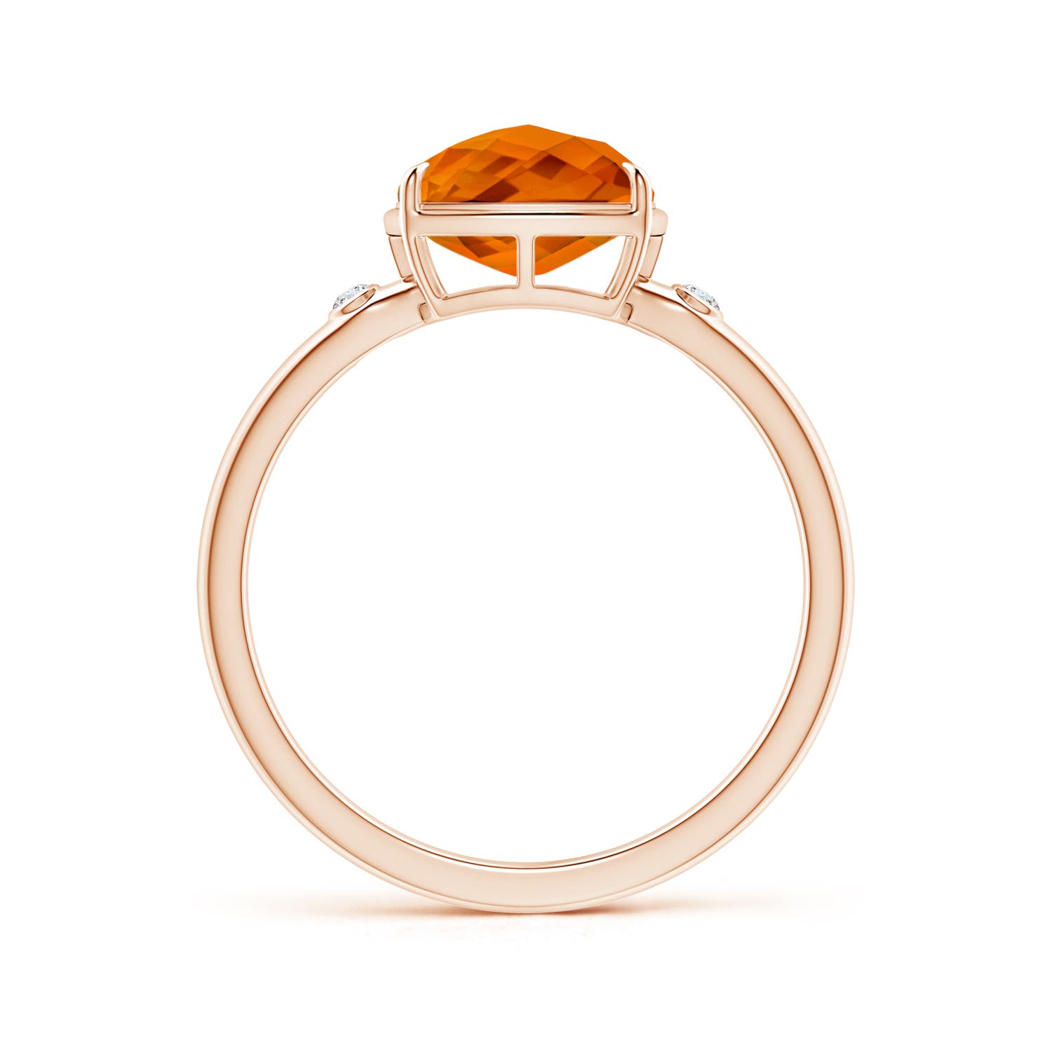 AAAA - Citrine / 2.54 CT / 14 KT Rose Gold