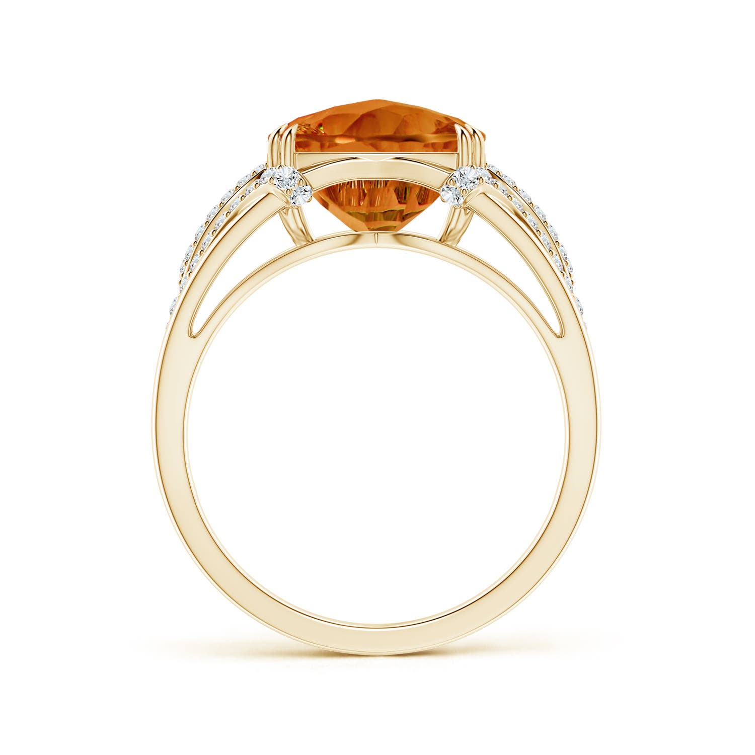 AAAA - Citrine / 3.84 CT / 14 KT Yellow Gold