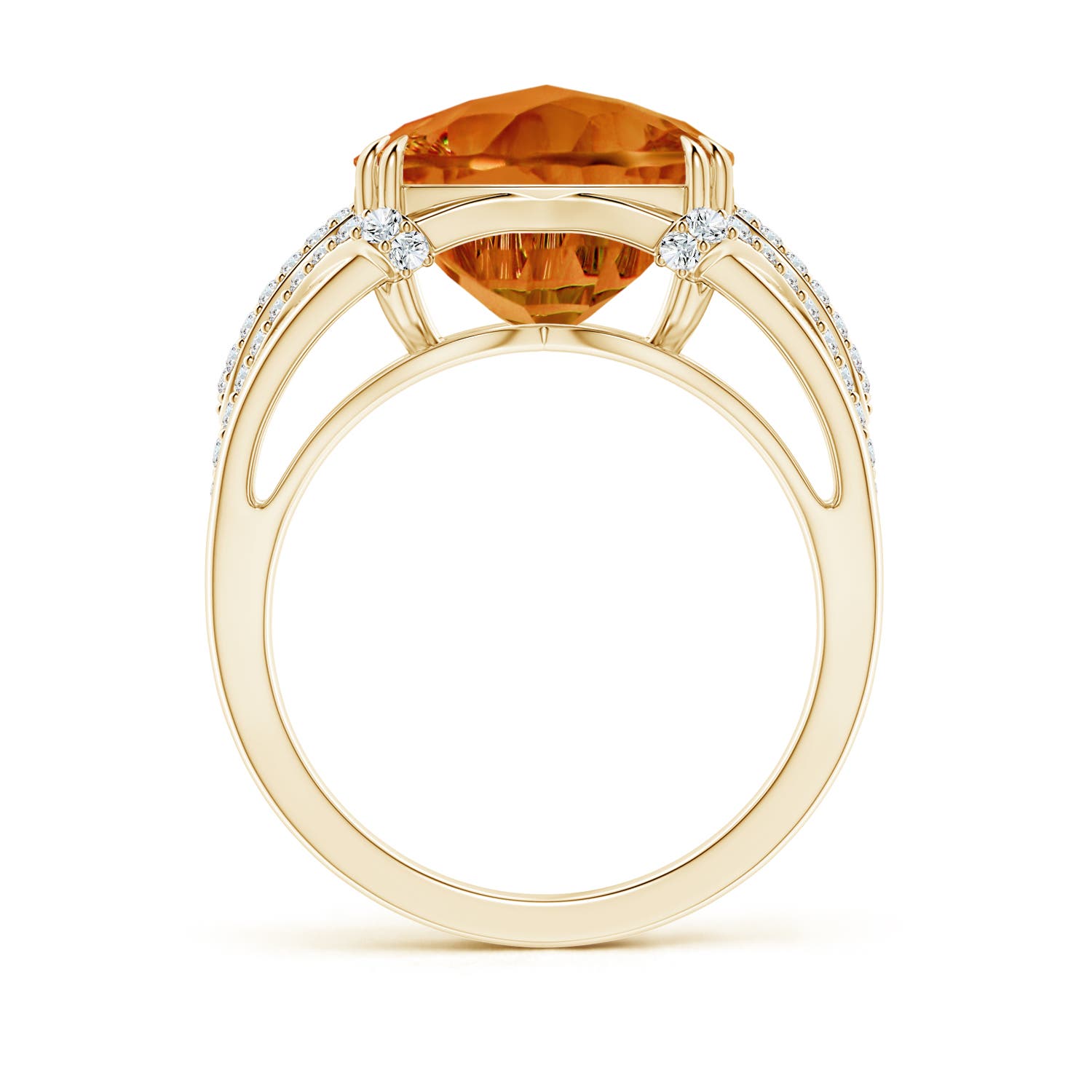 AAAA - Citrine / 6 CT / 14 KT Yellow Gold