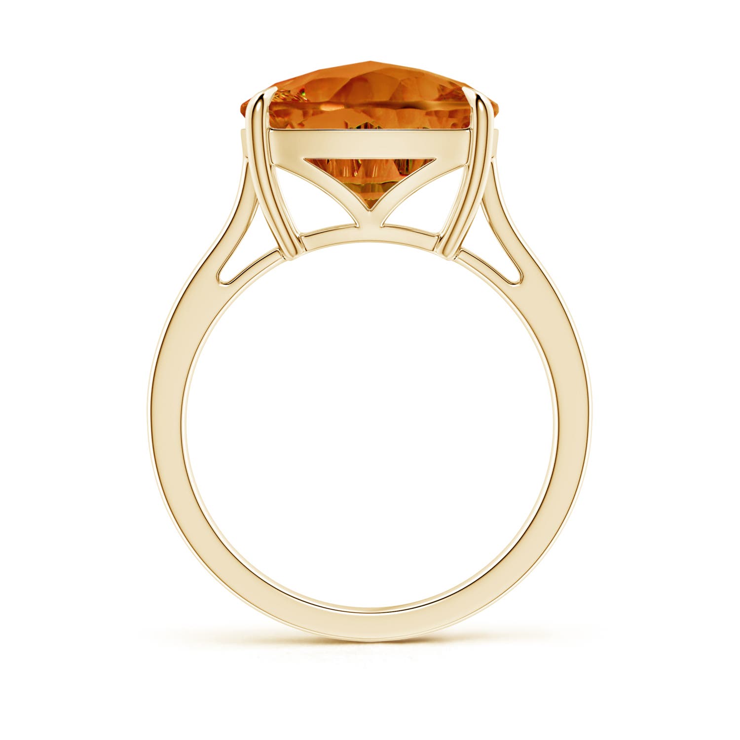 AAAA - Citrine / 5.5 CT / 14 KT Yellow Gold