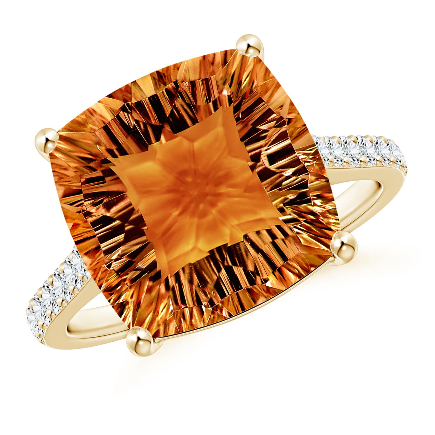 AAAA - Citrine / 5.79 CT / 14 KT Yellow Gold