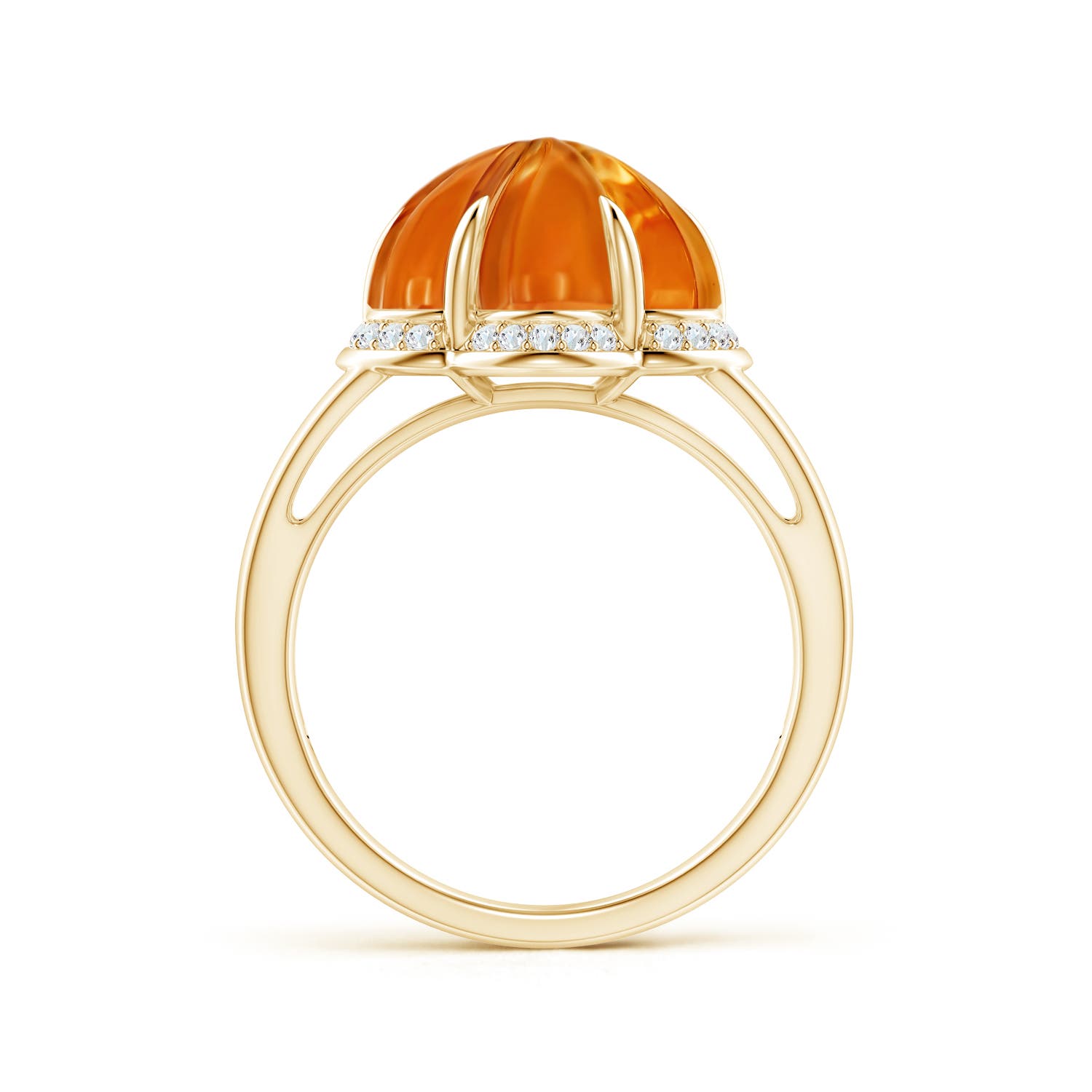 AAAA - Citrine / 7.15 CT / 14 KT Yellow Gold