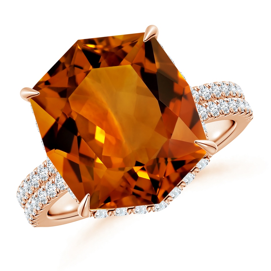 14.16x12.02x7.20mm AAAA FC_SR4431CTD_H-RGE-AAAA-14.16x12.02x7.20 in 18K Rose Gold 