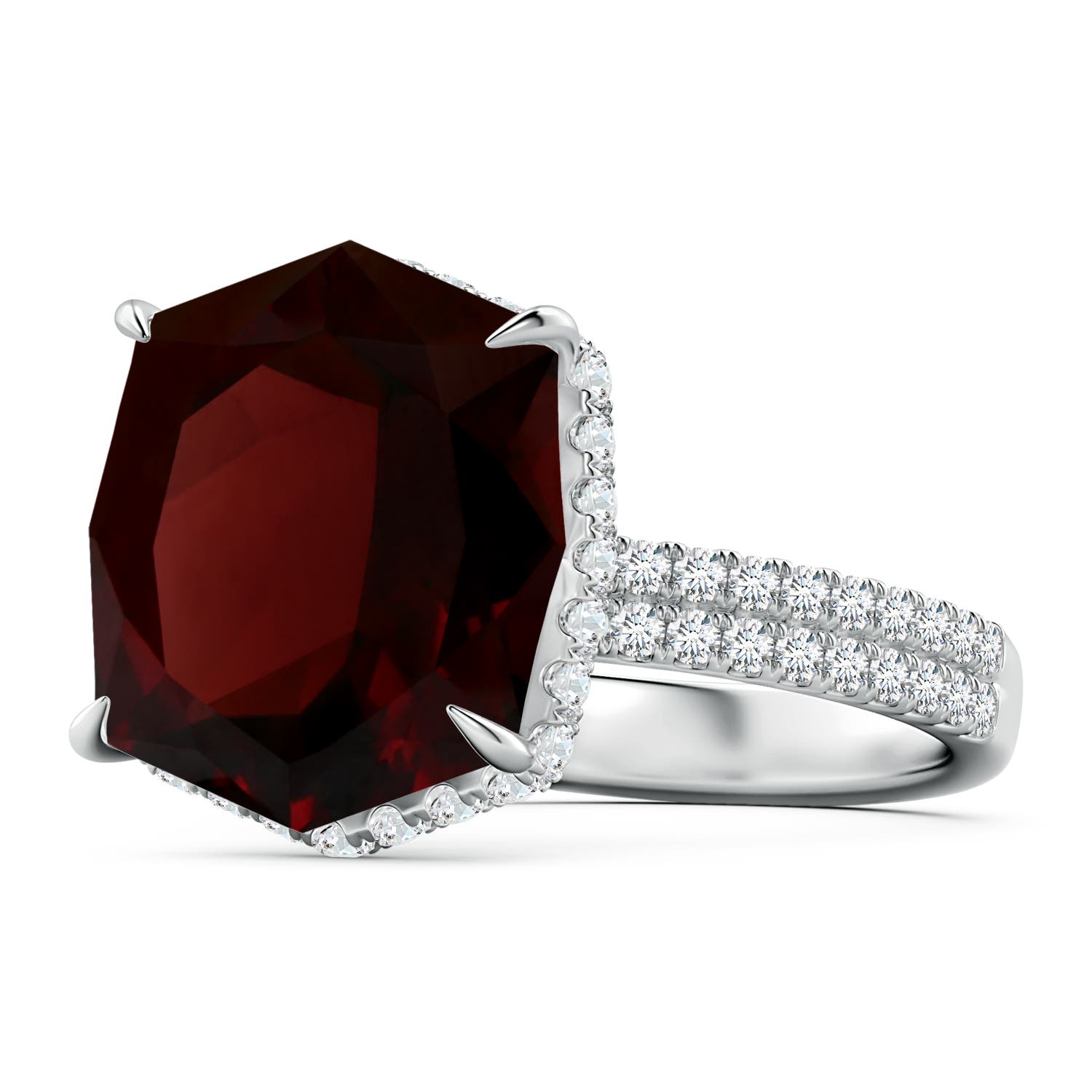 14.08x11.98x7.11mm AAAA FC_SR4431GD_H-WG-AAAA-14.08x11.98x7.11 in White Gold - side 2