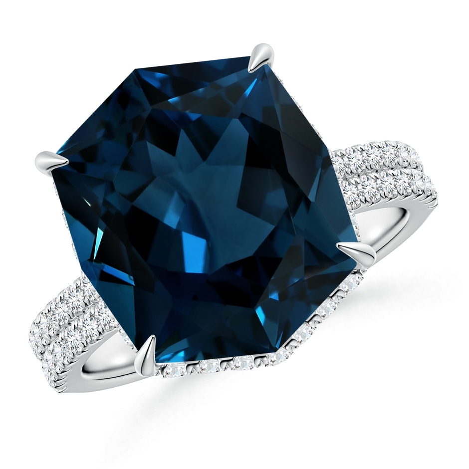 14.00x11.95x7.30mm AAAA FC_SR4431LBTD_H-WGE-AAAA-14.00x11.95x7.30 in 18K White Gold 