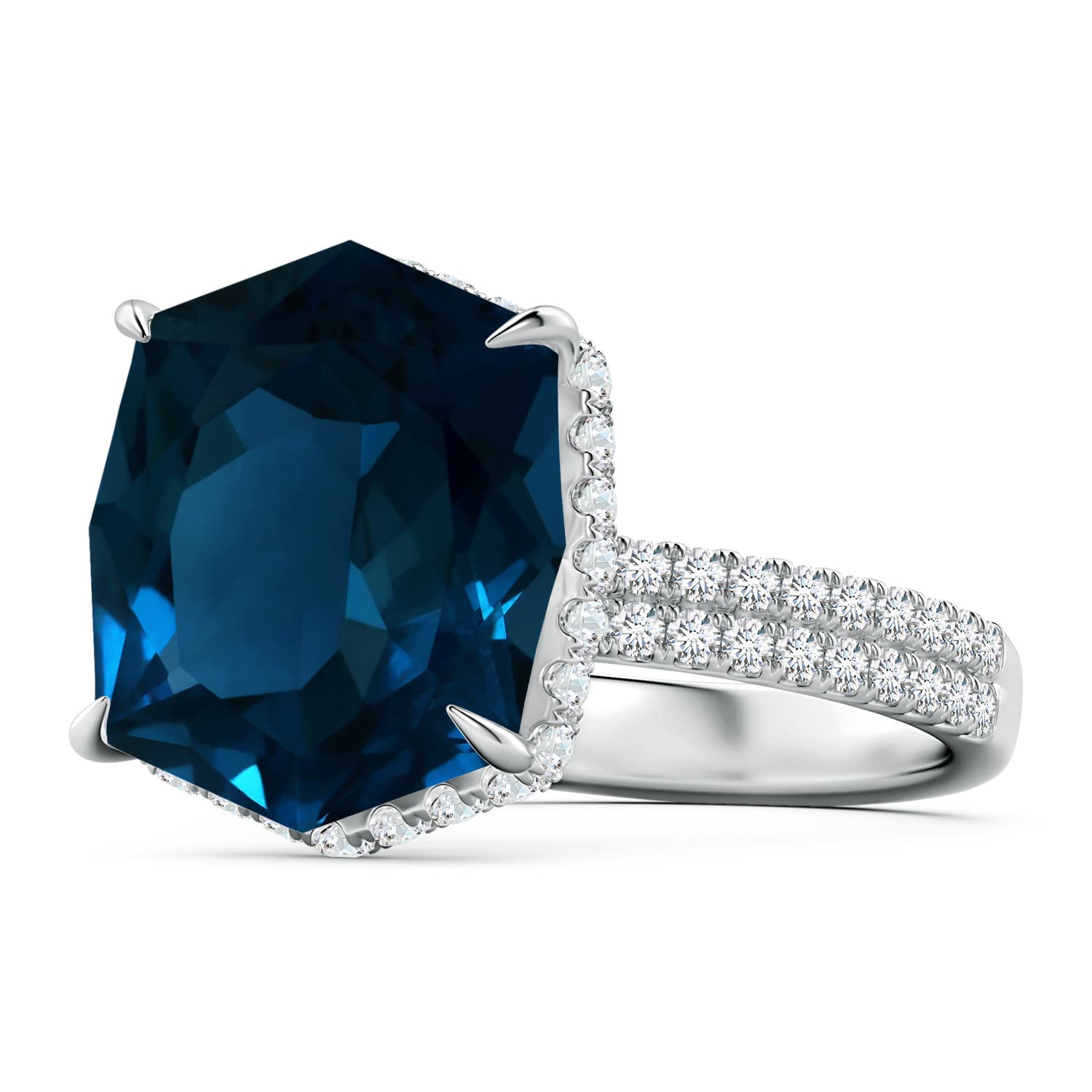 14.00x11.95x7.30mm AAAA FC_SR4431LBTD_H-WG-AAAA-14.00x11.95x7.30 in White Gold - side 2