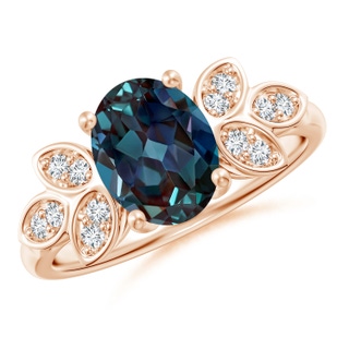 Oval Lab-Grown Lab Grown Alexandrite