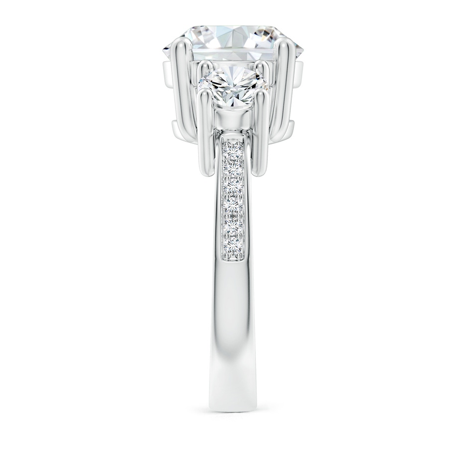 10.1mm FGVS Lab-Grown Classic Three Stone Diamond Ring in White Gold side 299