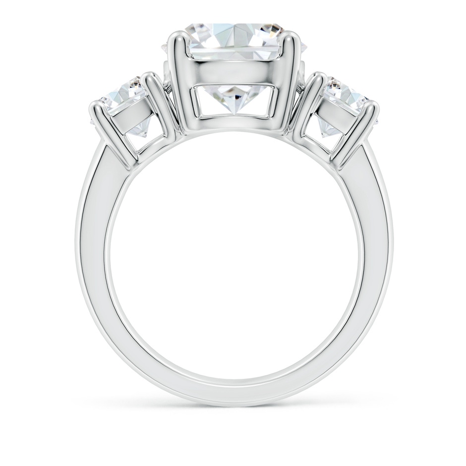 10.1mm FGVS Lab-Grown Classic Diamond Three Stone Engagement Ring in P950 Platinum side 199