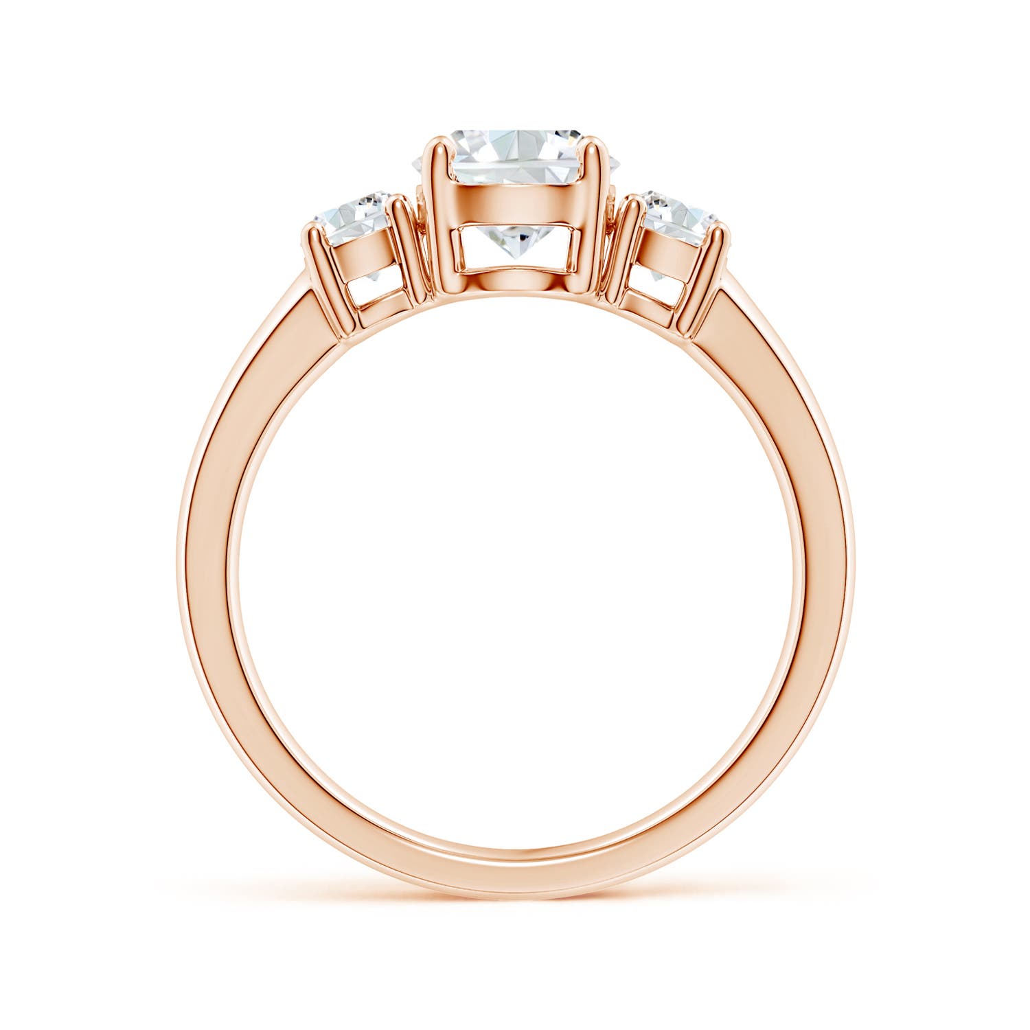 F-G, VS / 1.32 CT / 14 KT Rose Gold