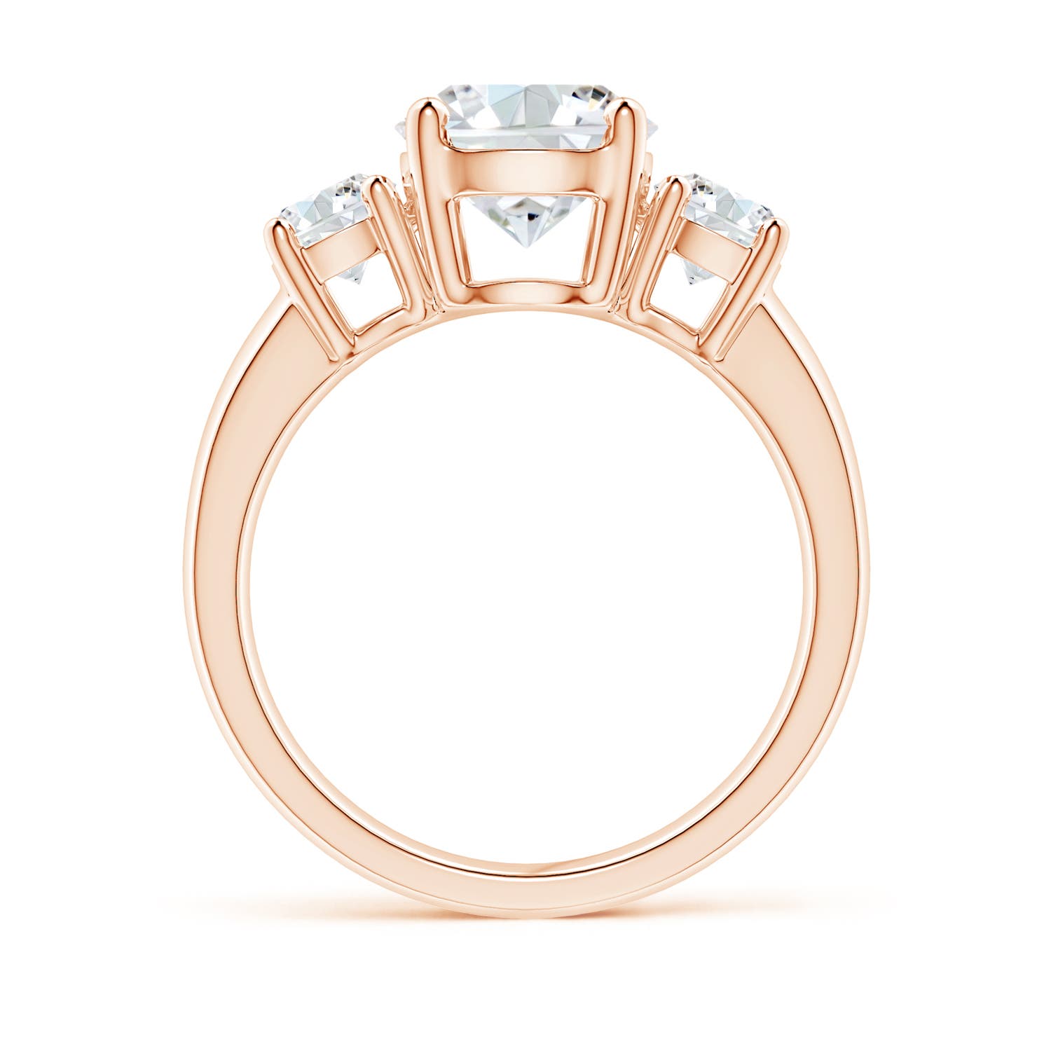 F-G, VS / 2.71 CT / 14 KT Rose Gold