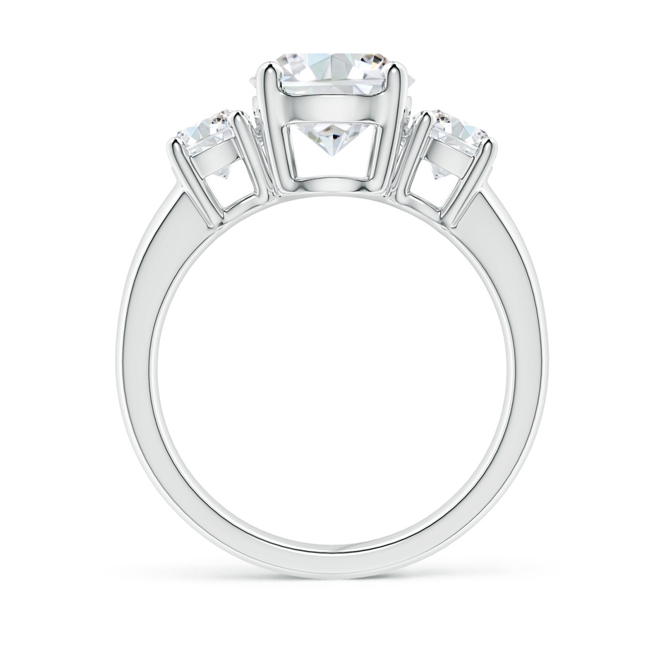 8.1mm FGVS Lab-Grown Classic Diamond Three Stone Engagement Ring in White Gold side 199