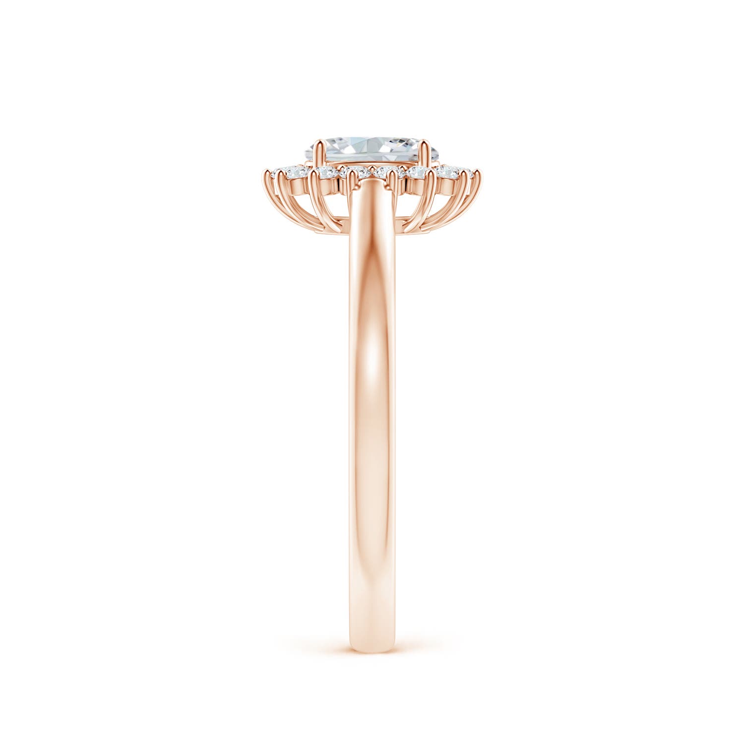 F-G, VS / 0.32 CT / 14 KT Rose Gold