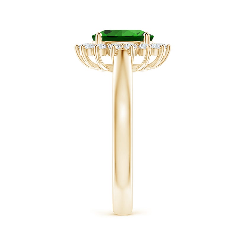 XGX2ZNHATZFSBCH2SOJKVIOIBM.jpg  NEW DIANA M JEWELS 10.00 ct emerald-cut lab-grown diamond bezel solitaire ring i display picture 1