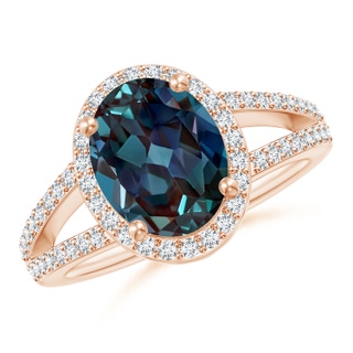 Oval Lab-Grown Lab Grown Alexandrite
