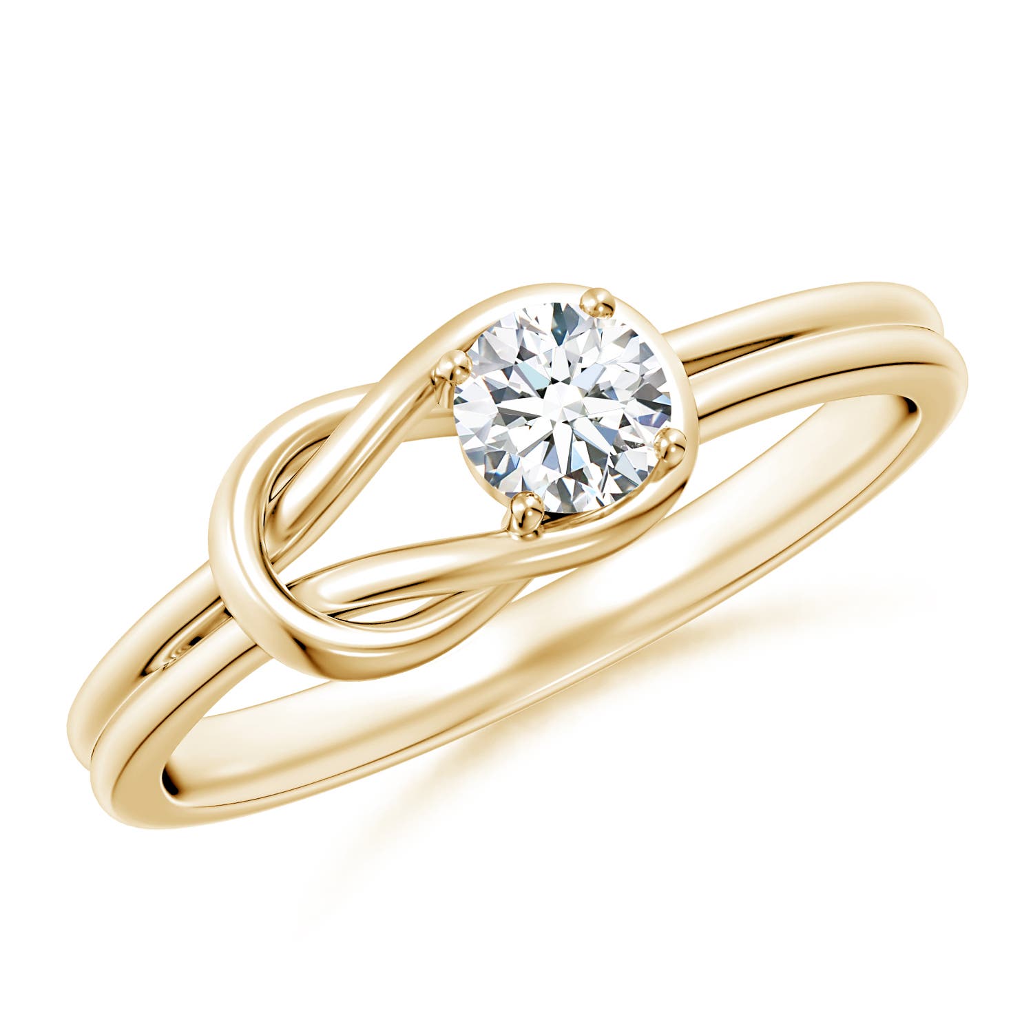 F-G, VS / 0.23 CT / 14 KT Yellow Gold