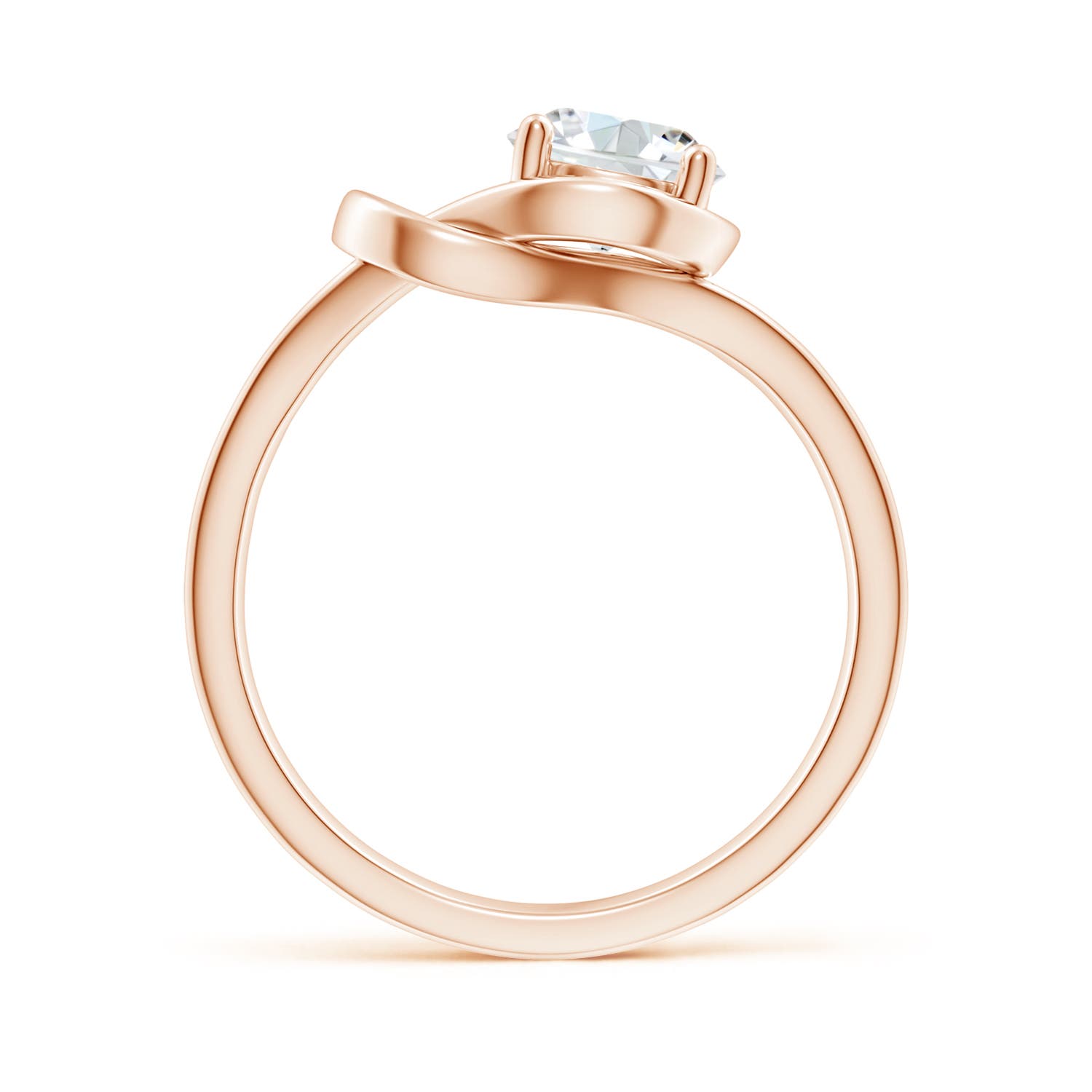 F-G, VS / 0.8 CT / 14 KT Rose Gold