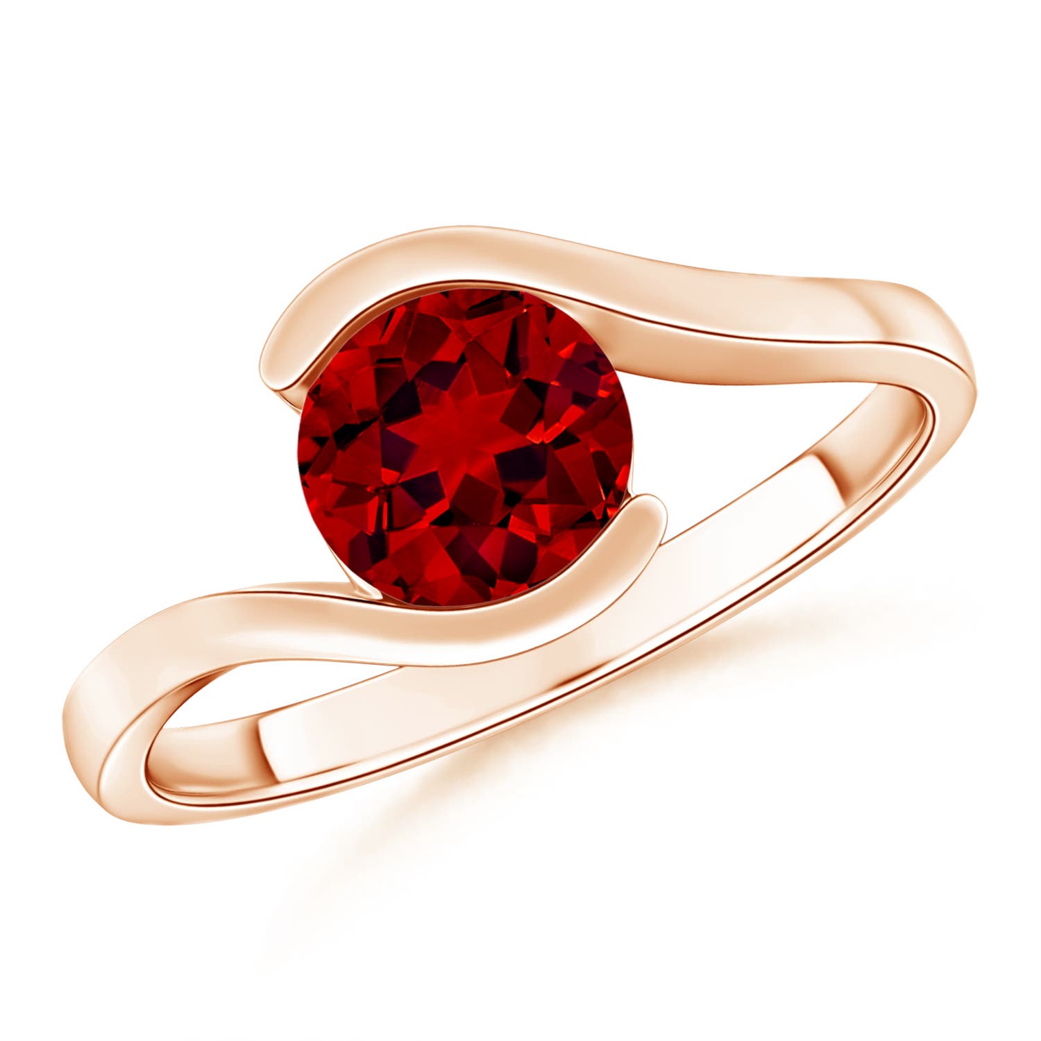 Premium - Lab-Grown Ruby / 1.75 CT / 14 KT Rose Gold