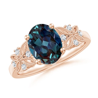 Oval Lab-Grown Lab Grown Alexandrite