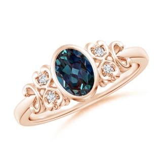 Oval Lab-Grown Lab Grown Alexandrite