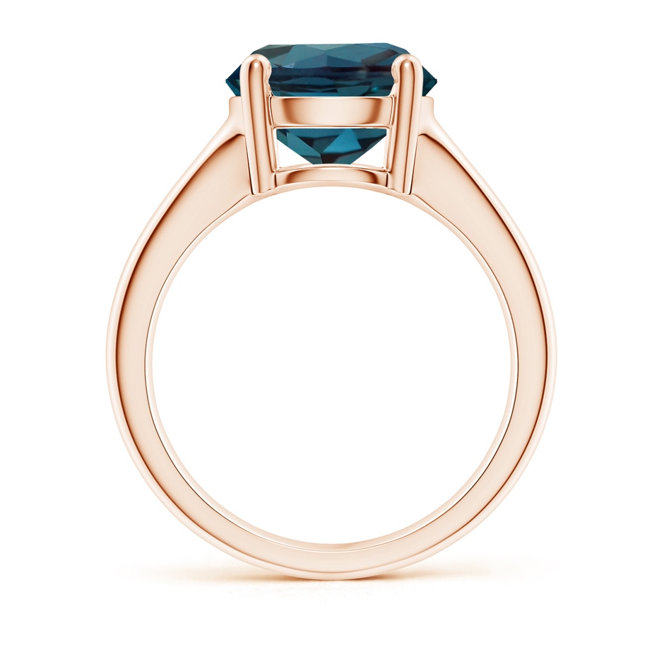 10mm Labgrown Round Lab-Grown Alexandrite Solitaire Engagement Ring in Rose Gold side 199