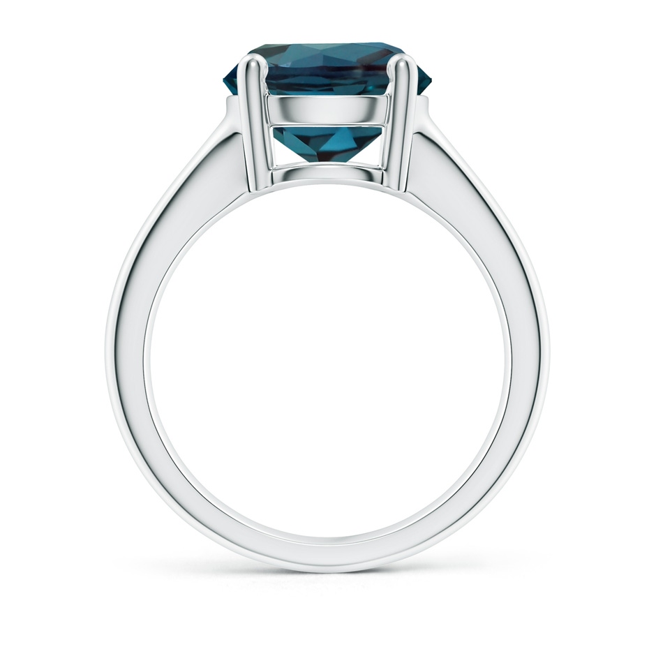 10mm Labgrown Round Lab-Grown Alexandrite Solitaire Engagement Ring in White Gold side 199