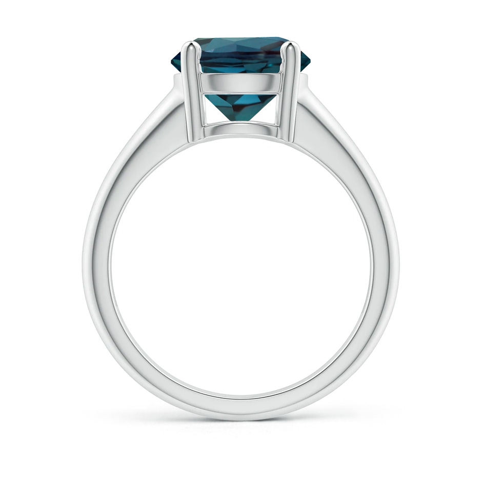 9mm Labgrown Round Lab-Grown Alexandrite Solitaire Engagement Ring in White Gold side 199