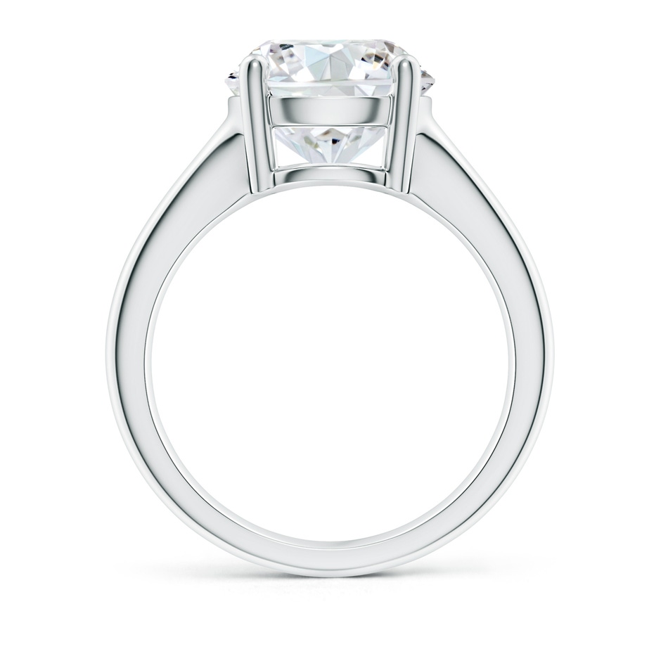 10.1mm FGVS Lab-Grown Round Diamond Solitaire Engagement Ring in P950 Platinum side 199