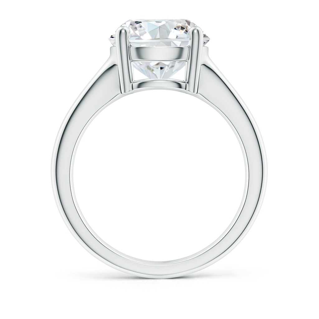 10.1mm FGVS Lab-Grown Round Diamond Solitaire Engagement Ring in S999 Silver - side 199