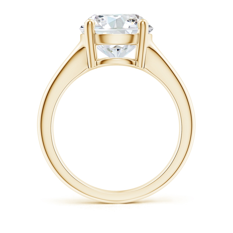 10.1mm FGVS Lab-Grown Round Diamond Solitaire Engagement Ring in Yellow Gold side 199