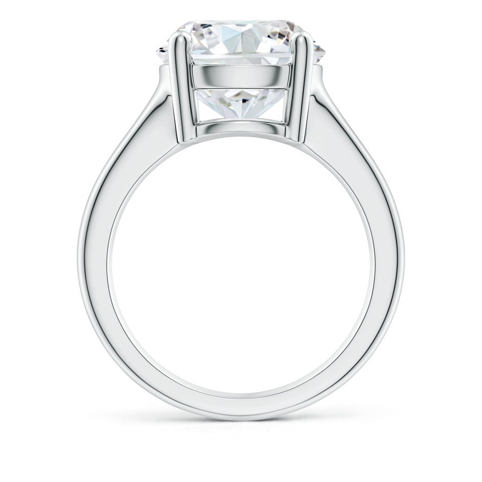 11.1mm FGVS Lab-Grown Round Diamond Solitaire Engagement Ring in P950 Platinum side 199