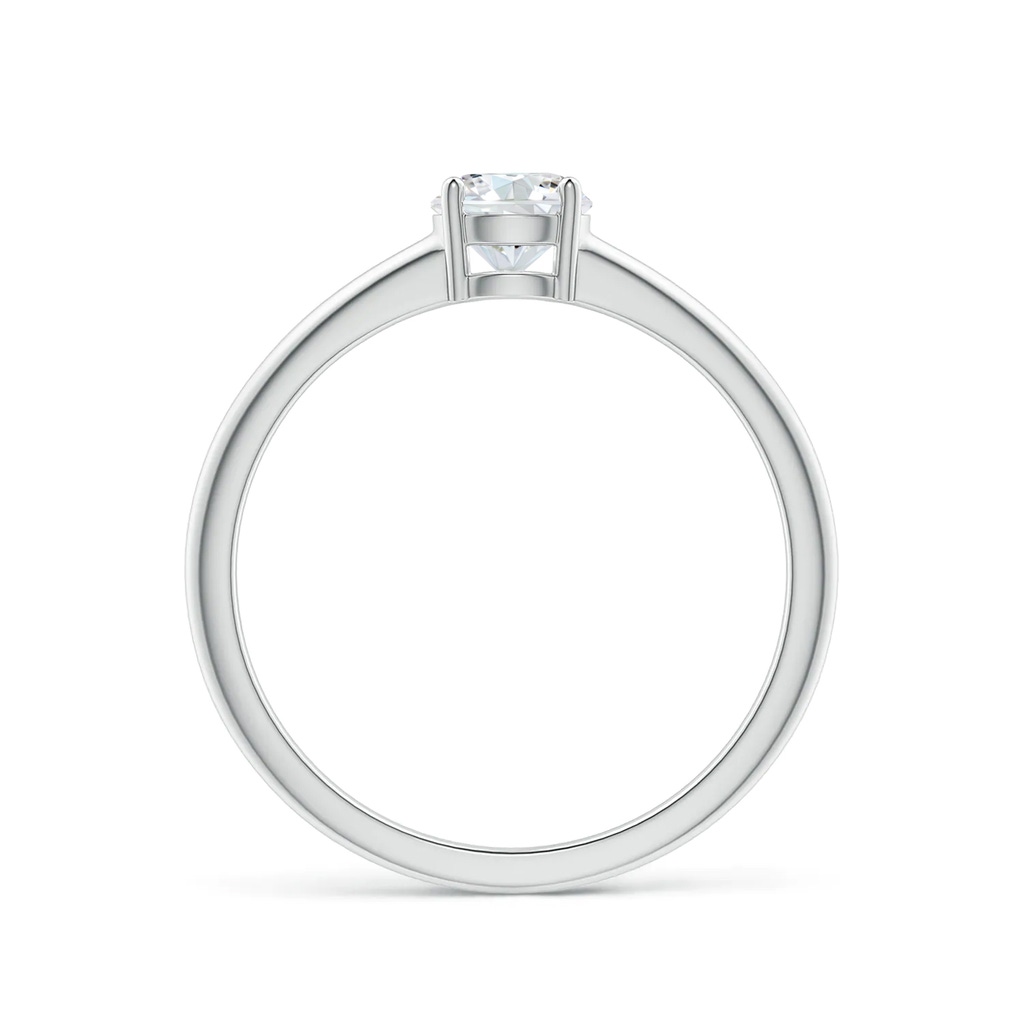 5.1mm FGVS Lab-Grown Round Diamond Solitaire Engagement Ring in White Gold Side 199