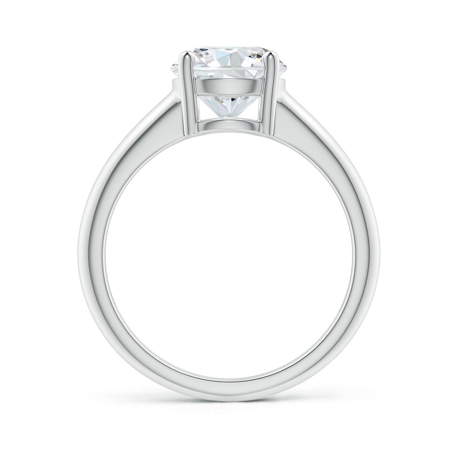 8.1mm FGVS Lab-Grown Round Diamond Solitaire Engagement Ring in White Gold side 199
