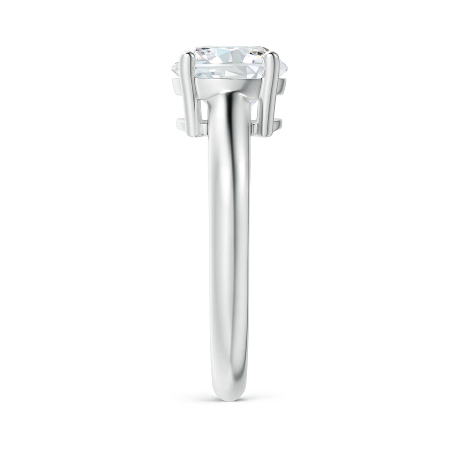 8.1mm FGVS Lab-Grown Round Diamond Solitaire Engagement Ring in White Gold side 299