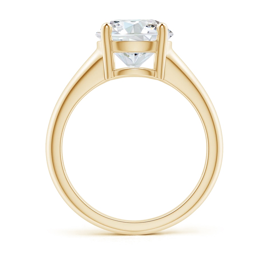 9.2mm FGVS Lab-Grown Round Diamond Solitaire Engagement Ring in 18K Yellow Gold side 199
