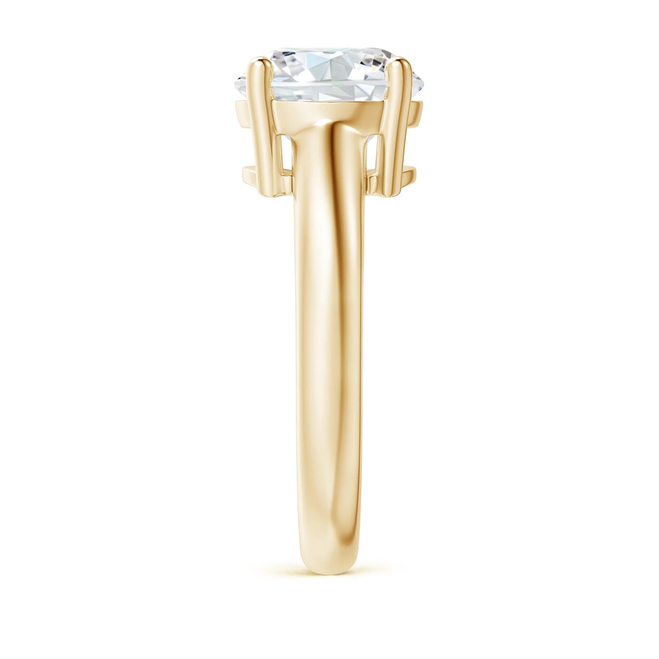 9.2mm FGVS Lab-Grown Round Diamond Solitaire Engagement Ring in 18K Yellow Gold side 299