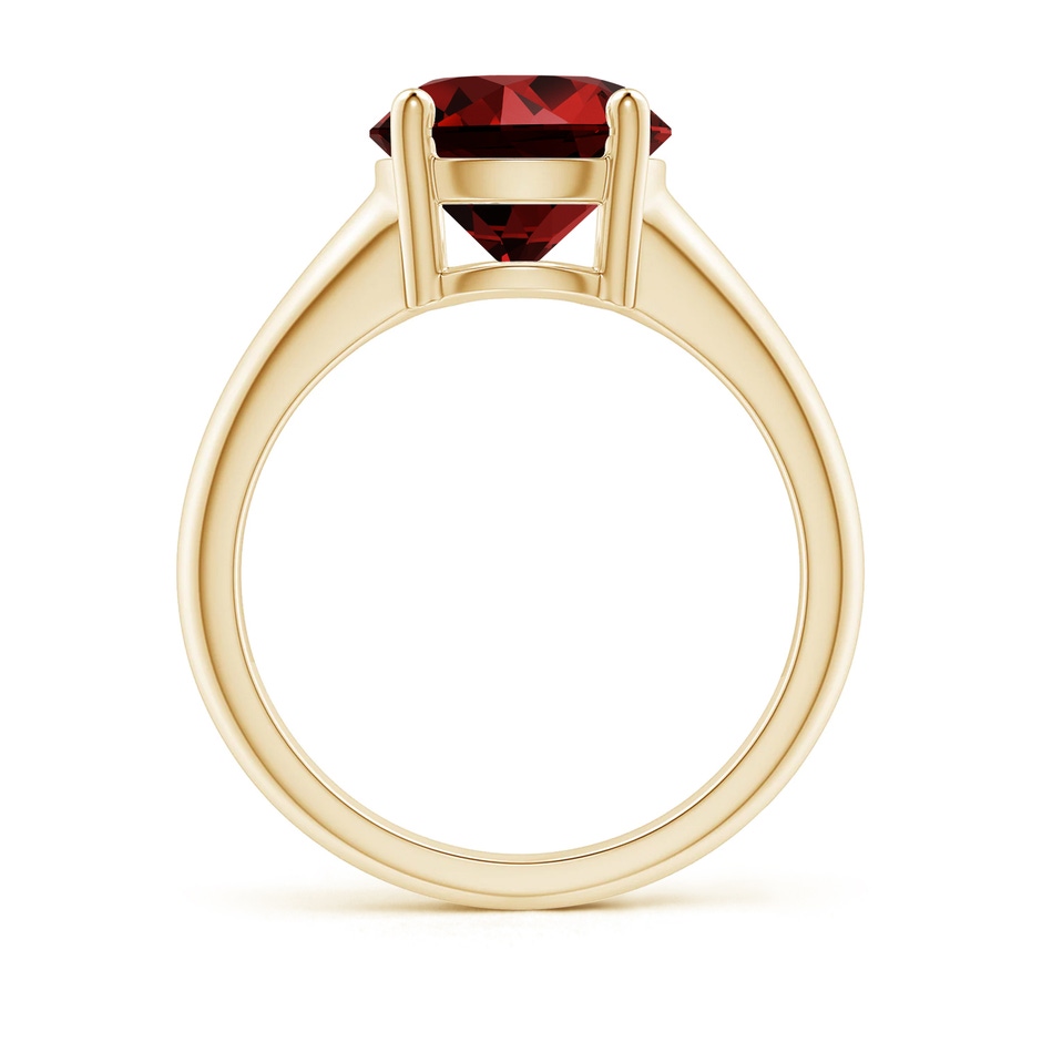 9mm Labgrown Lab-Grown Round Ruby Solitaire Engagement Ring in Yellow Gold side 199