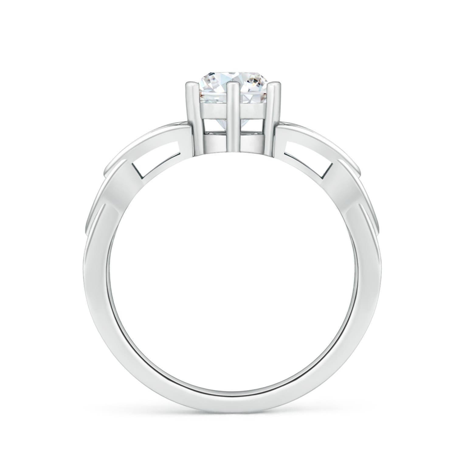 F-G, VS / 0.72 CT / 14 KT White Gold