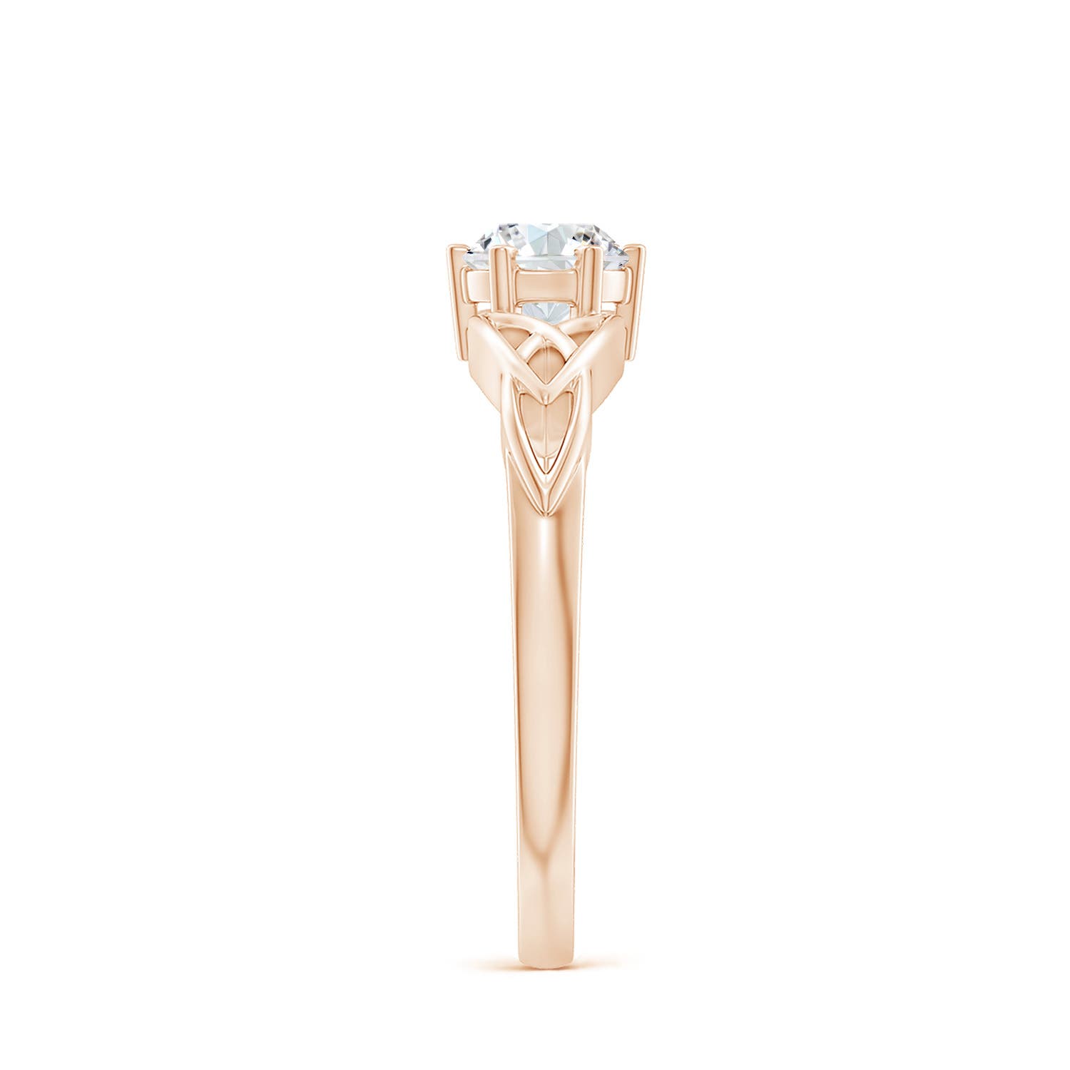 F-G, VS / 0.47 CT / 14 KT Rose Gold