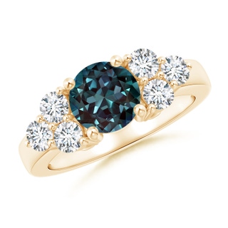 Round Lab-Grown Lab Grown Alexandrite